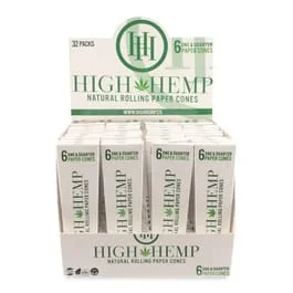 1.25 Cones (6pk) by High Hemp