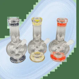 10in Wrap & Rake Martini Style Glass Bong | CHV