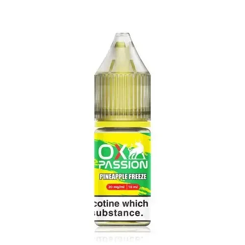 10x Pineapple Freeze OXVA Ox Passion Nic Salt 10ML E-Liquid