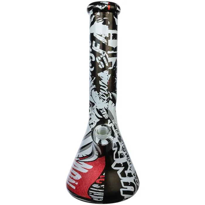 13 ” Graphic Beaker Water Pipe