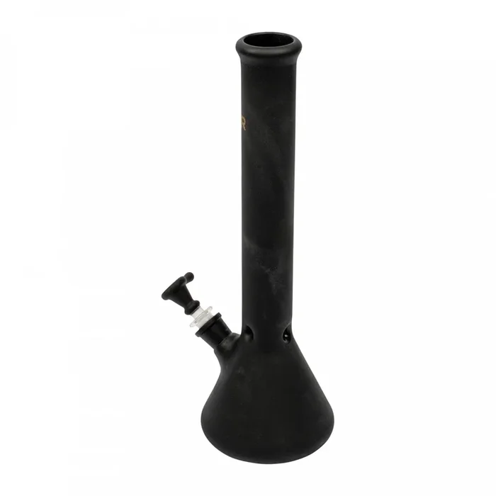 14 ” Frosted Black Beaker Tube (G509)