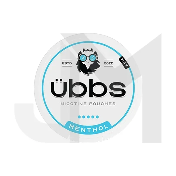 14mg Übbs Menthol Max Strength Nicotine Pouches – 20 Pouches