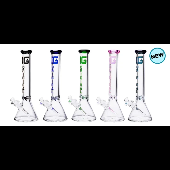 16” OG Orignal 9mm Beaker – Assorted Colours