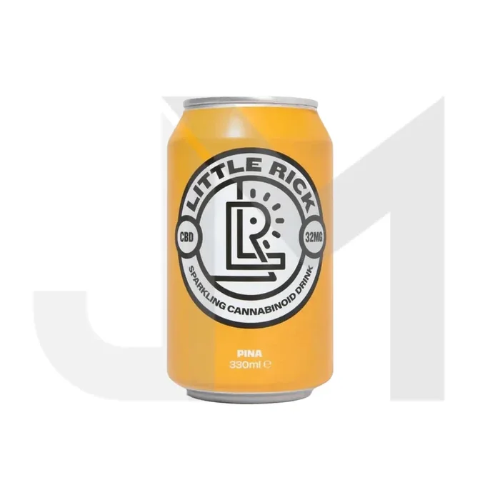 24 x Little Rick 32mg CBD Sparkling Drink 330ml Pina