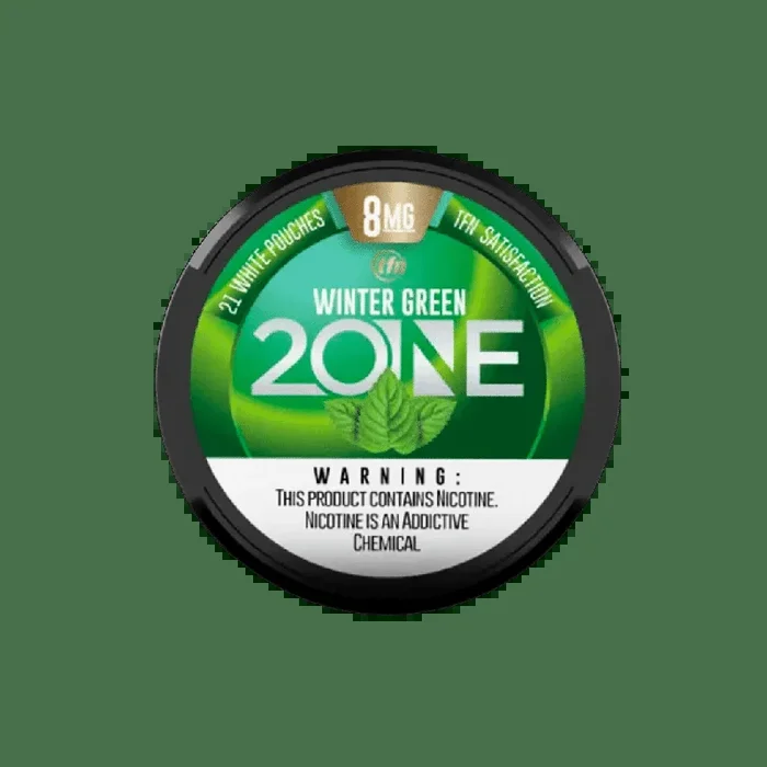 2ONE NICOTINE POUCHES – WINTERGREEN