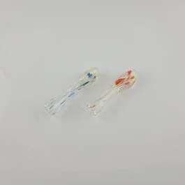 3.25in Silver Fumed Inside Out Chillum by Import