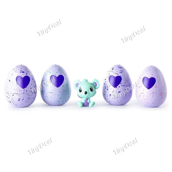 4 pcs / Pack Hatching Egg Mini Magical Colleggtibles Pets Hatch Eggs Mysterious Eggs for Kids