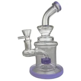 6.5in Color Lip N Base Showerhead Water Pipe by Import