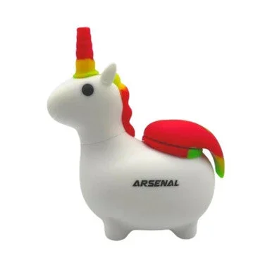 6 ” Cute Unicorn Silicone Water Pipe – Assorted (H200)