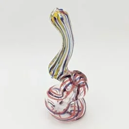 6in Twisted Rod Bubbler by Import