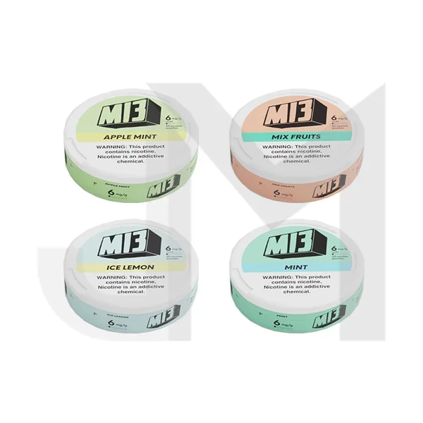 6mg MI3 By AIRSCREAM Nicotine Pouches – 20 Pouches