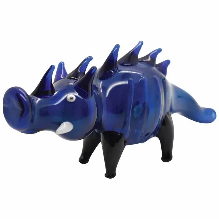7 ” Artistic Design Glass Dragon Hand Pipe – (1 Count)