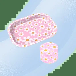 7 X 5.5 Inch Rolling Tray & Grinder Artwork Sets | Choose Your Design