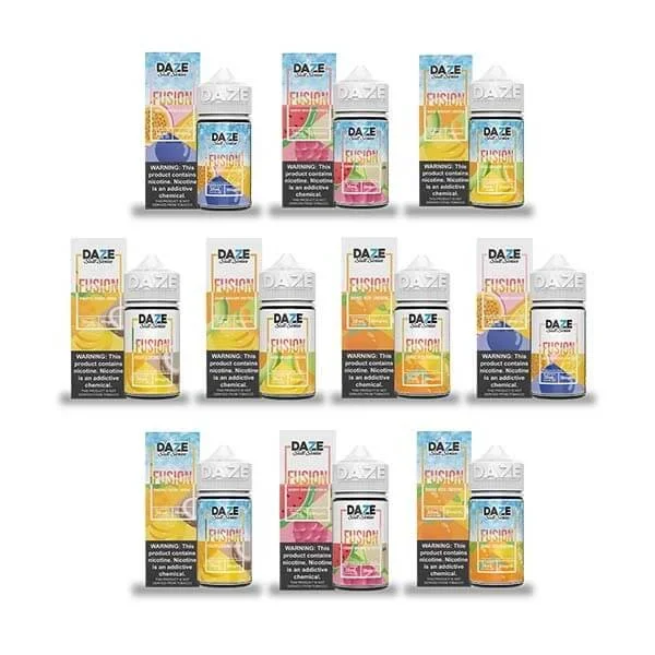 7Daze Fusion Salt 30mL Vape Juice Salt