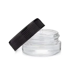 7ML Black Cap Concentrate Jar