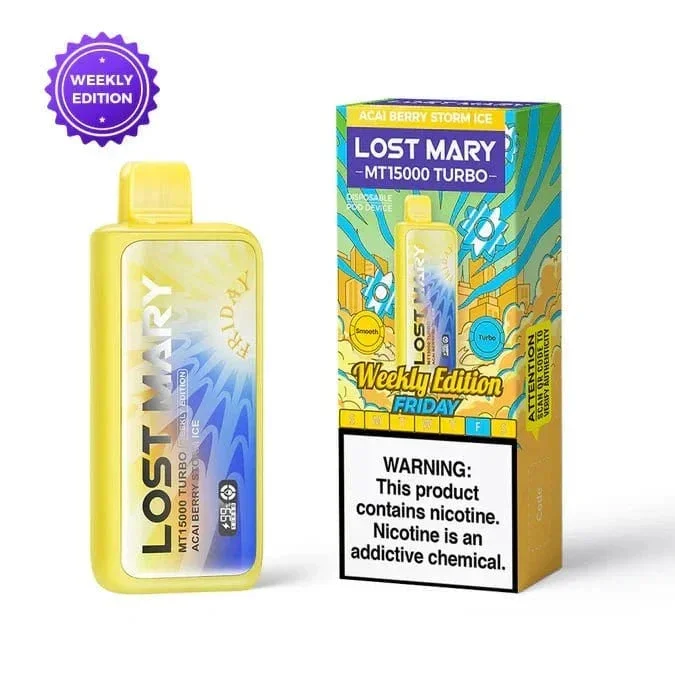 Acai Berry Storm Ice – Lost Mary MT15000 Turbo Disposable