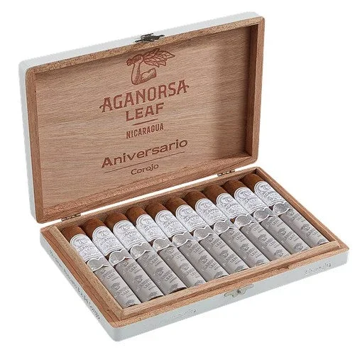 Aganorsa Leaf Aniversario Corojo Gran Robusto (5 ” x 54)