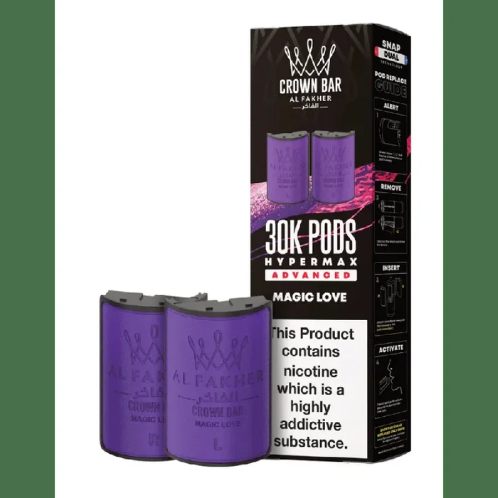Al Fakher 30k Hypermax Prefilled Pods Magic Love