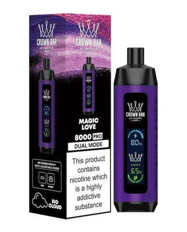 AL FAKHER CROWN 8k PUFF BERRY BLAST