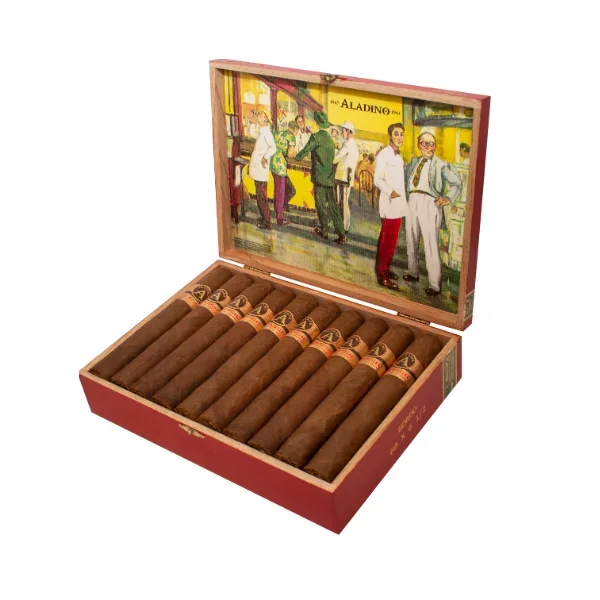 Aladino Connecticut Gordo 60×6-1/2 Cigar (Single Cigar)
