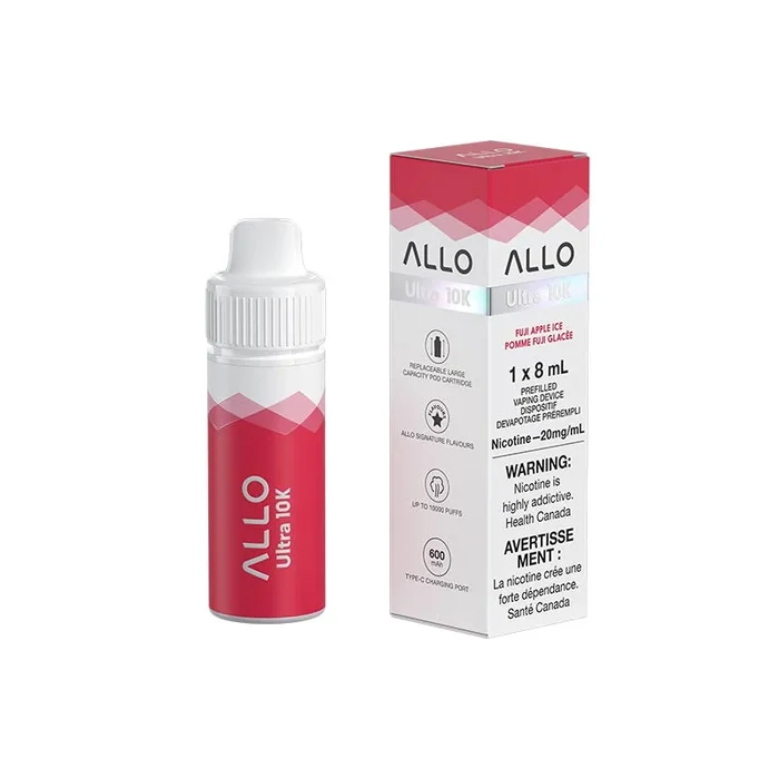ALLO Ultra 10k Hybrid Disposable – Fuji Apple Ice