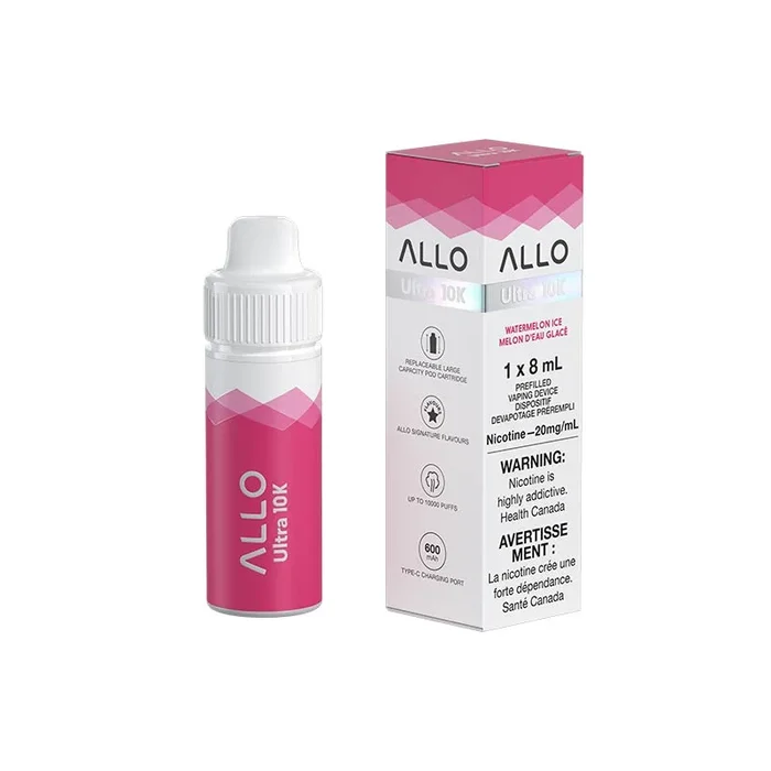 ALLO Ultra 10k Hybrid Disposable – Watermelon Ice (ON)
