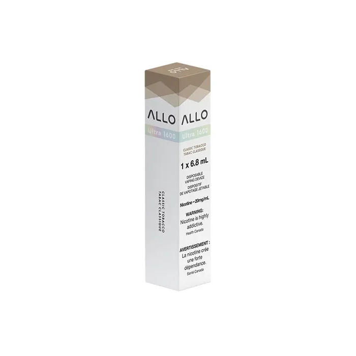 ALLO Ultra 1600 Disposable Vape – Classic Tobacco (ON)