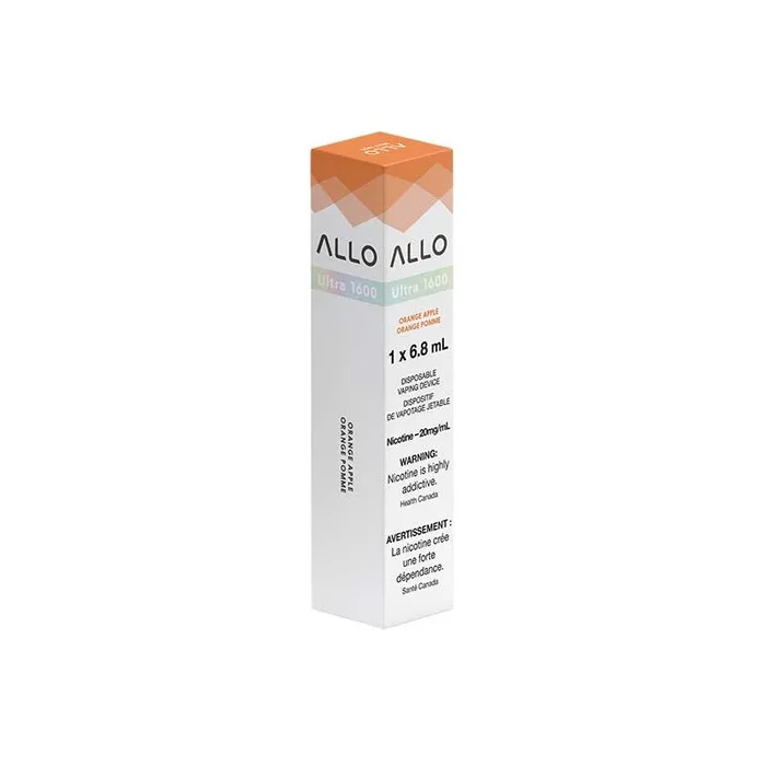 ALLO Ultra 1600 Disposable Vape – Orange Apple