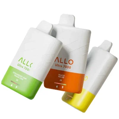 Allo Ultra 7000 Disposable Vape 20mg | 7000 Puffs, Rechargeable & Leak-Resistant