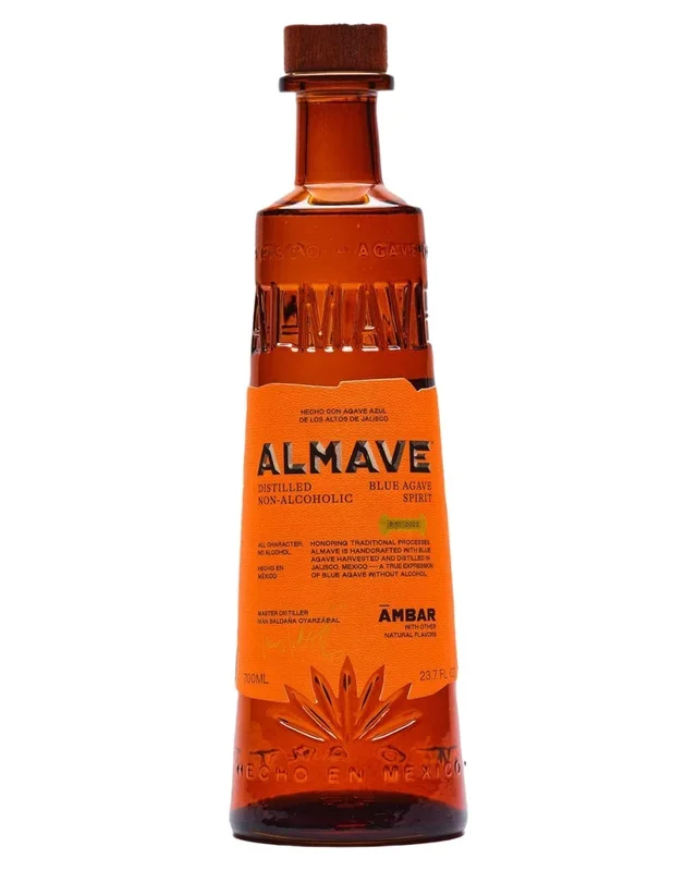 Almave Ámbar Non-Alcoholic Blue Agave Spirit, 70 cl