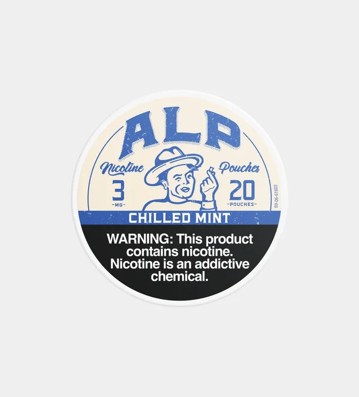 ALP Nicotine Pouch Chilled Mint 3MG – 5 Count
