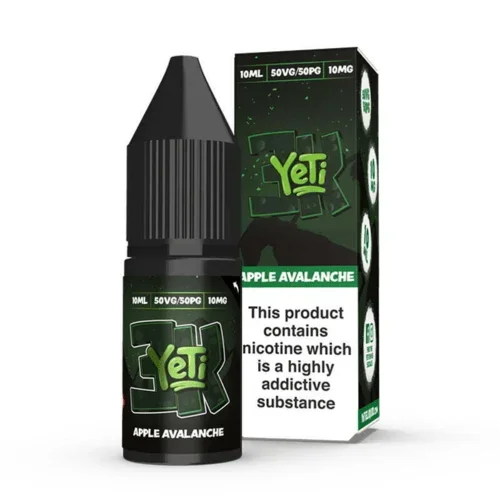 Apple Avalanche 10ml Nic Salt E-Liquid By Yeti 3K