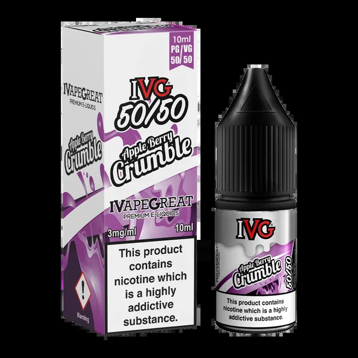 Apple Berry Crumble 10ml E-Liquid by IVG