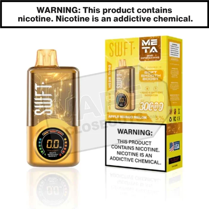 Apple Mango Melon SWFT Meta 30K Disposable Vape