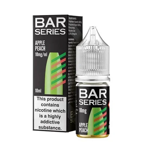 Apple Peach 10ml Nic Salt E-liquid by Bar Series