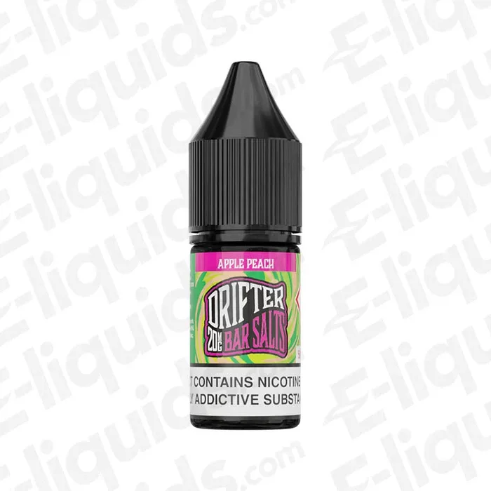 Apple Peach Nic Salt E-liquid by Drifter Bar Salts