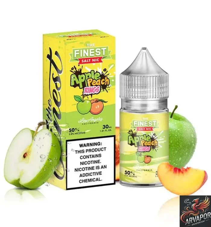 Apple Peach Sour Rings – The Finest SaltNic Series 30mL arvapor