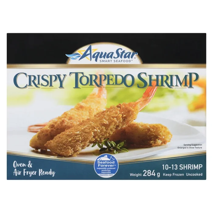 Aqua Star Crispy Torpedo Shrimp, 284 g