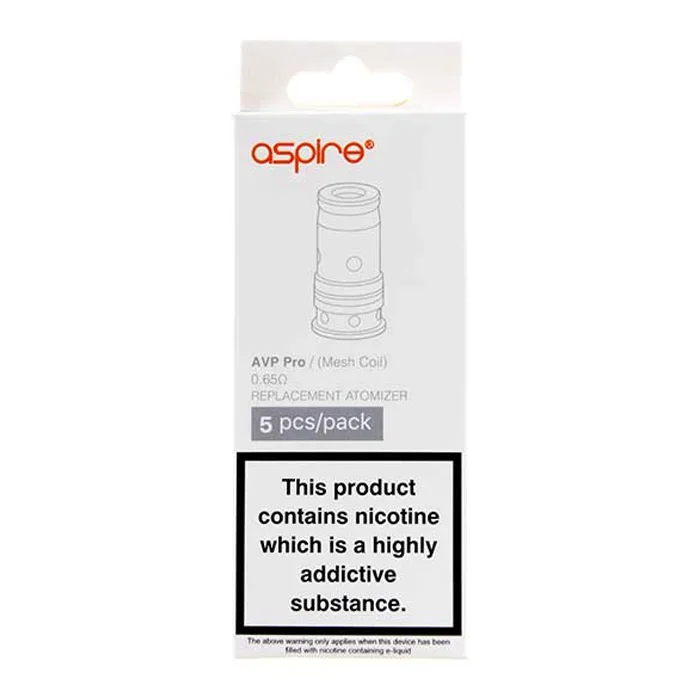 Aspire AVP Pro Replacement Coils – 5 Pack