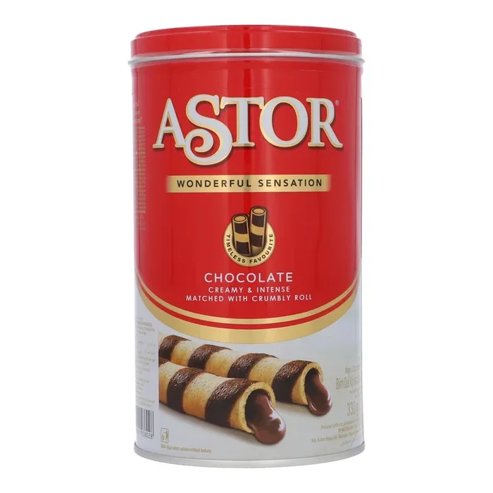 Astore Chocolate Creamy Wafer Tin 330g