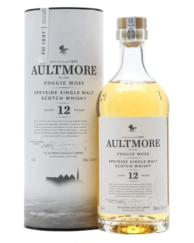 Aultmore 12 Year Old Single Malt Scotch Whisky, 70 cl