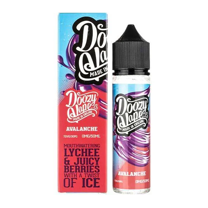 Avalanche 50ml Shortfill E-Liquid By Doozy Vape