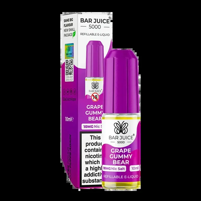Bar Juice 5000 – Elf Bar Flavours 10ml – Grape Gummy Bear