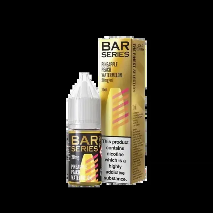 Bar Series Gold Edition Pineapple Peach Watermelon Nic Salt