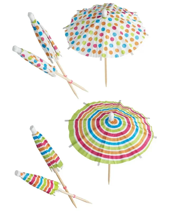 BarCraft Cocktail Umbrellas 12PK