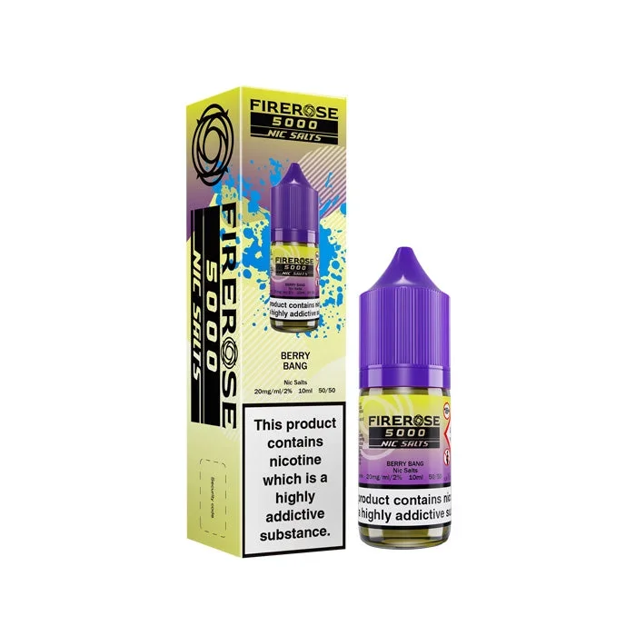 Berry Bang Nic Salt E-Liquid by Firerose 5000