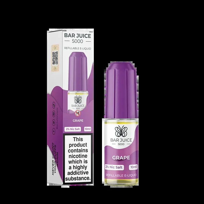 Berry Crush 10ml Nic Salt E-Liquid by Bar Juice 5000