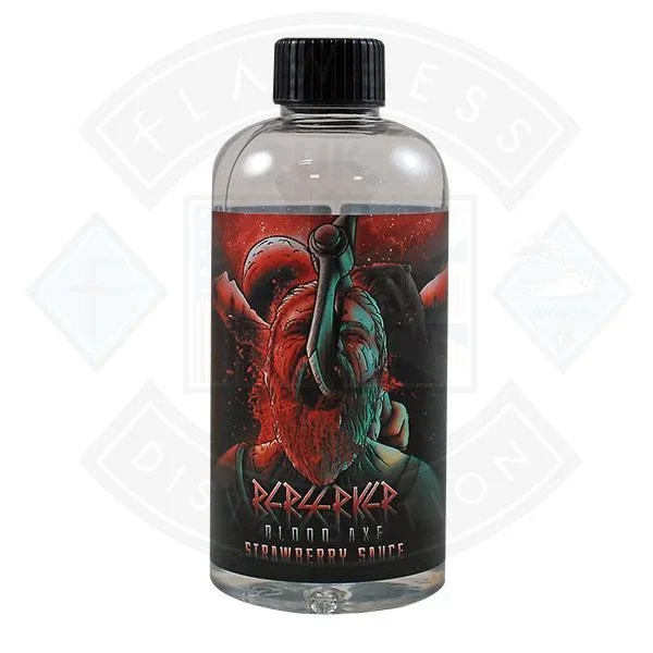 Berserker Blood Axe Strawberry Sauce 0mg 200ml Shortfill E-Liquid