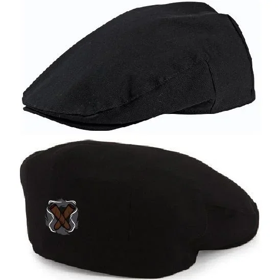 Black Pxrn Logo Driver Cap for Cigar Enthusiasts