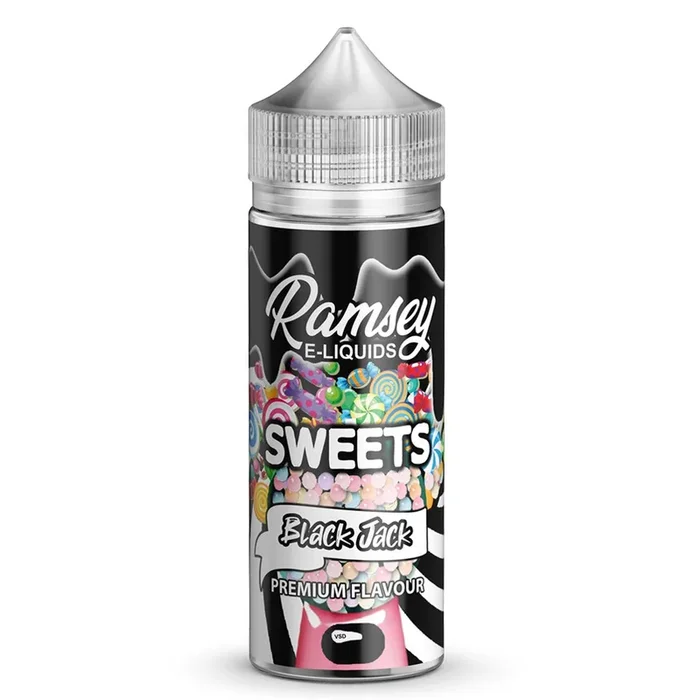 Blackjack E-Liquid by Ramsey E-Liquids 100ml Short Fill